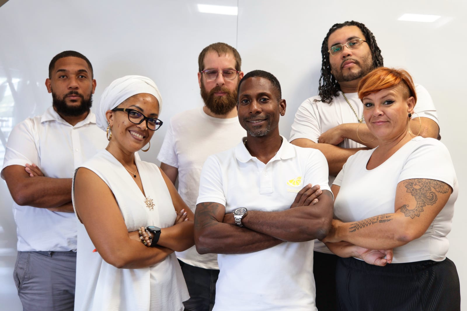 L'équipe Freshprint en Martinique : graphistes, imprimeurs, poseurs et chargés de projet