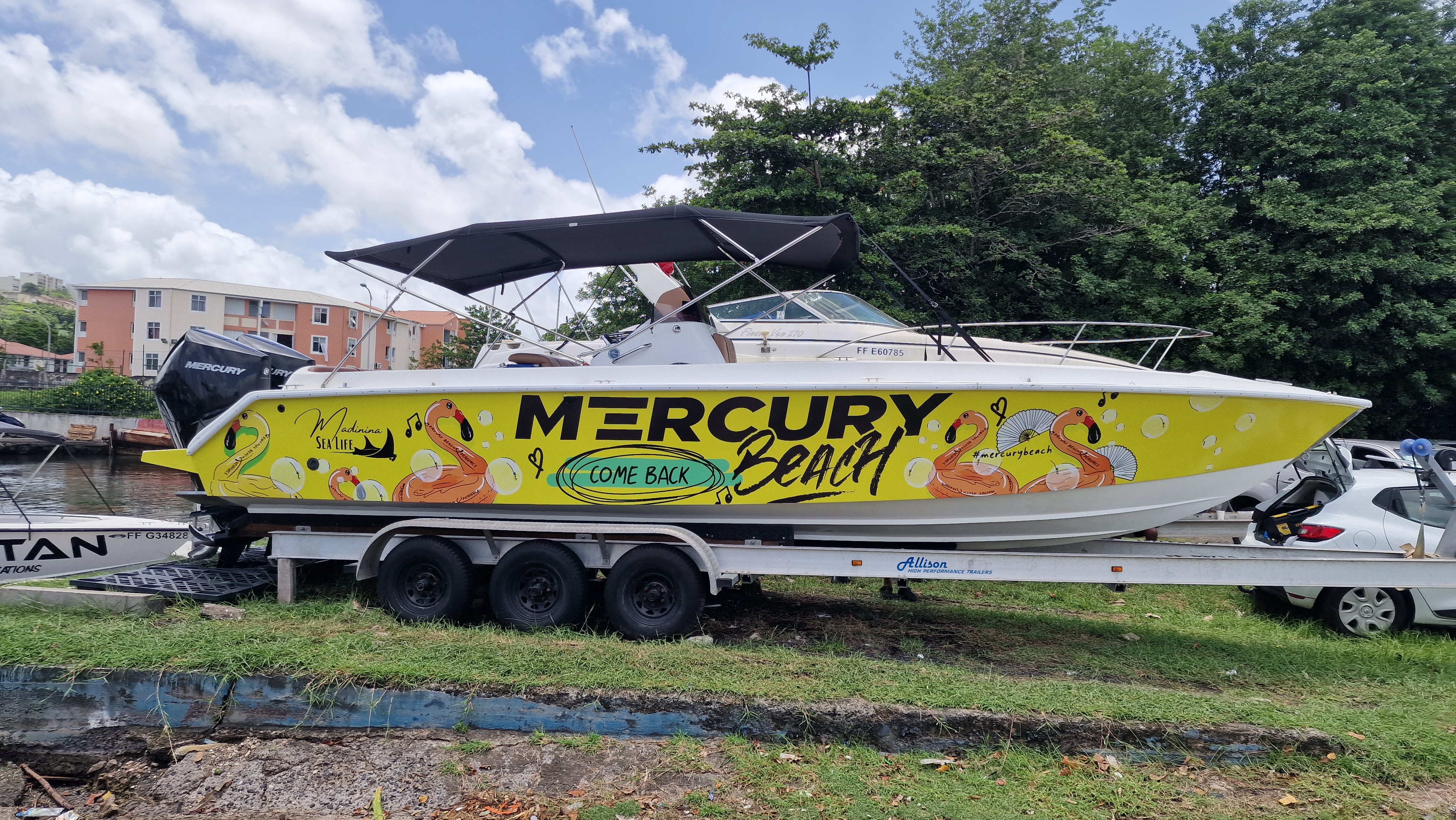 Covering Bateau Mercury